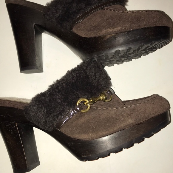 NWOT COACH IDYLE PLATFORM CLOGS - Picture 6 of 7